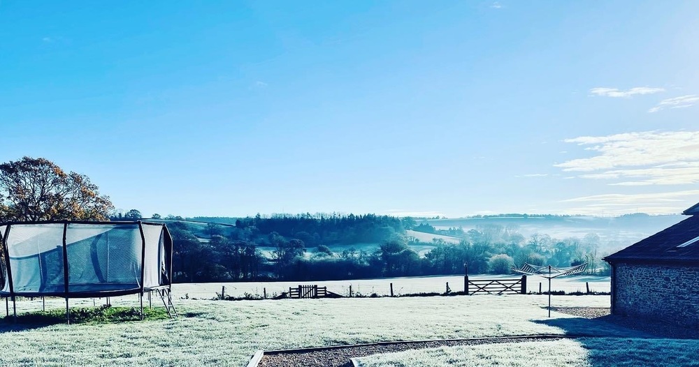 Frost at Stonehayes Farm