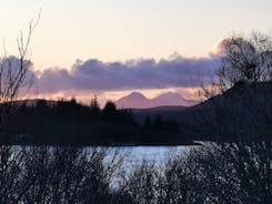 Paps of Jura in the distance 