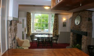 Bar area sitting with views looking over to the River Wye River Wye Lodge 12 bedroom self catering accommodation Nr. Ross-on-Wye Herefordshire www.bhhl.co.uk
