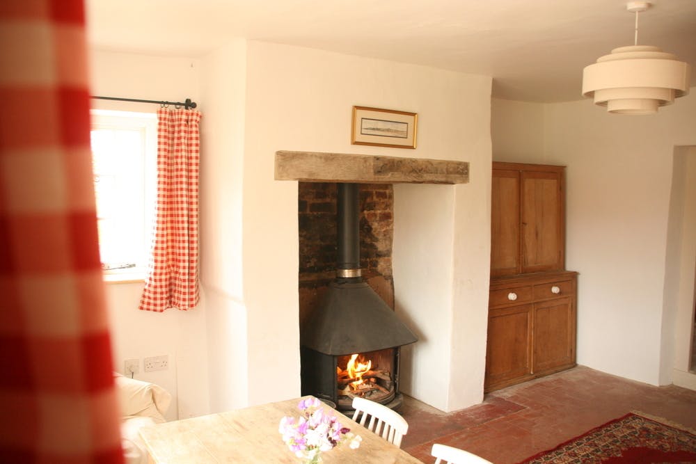 Fireplace at Grove Buttery