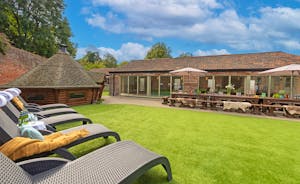 Beaverbrook 20 - The walled garden has a year round BBQ lodge