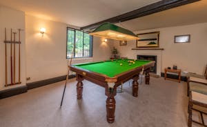 Luntley Court: Unwind with a game of snooker