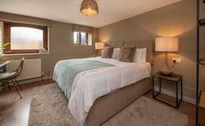 Whimbrels Barton - Bedroom 6 is on the ground floor in Bean Goose Barn and has zip and link beds (super king or twin)