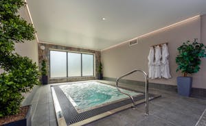 Churchill 20 - At one end of the spa hall there's a ground level hot tub