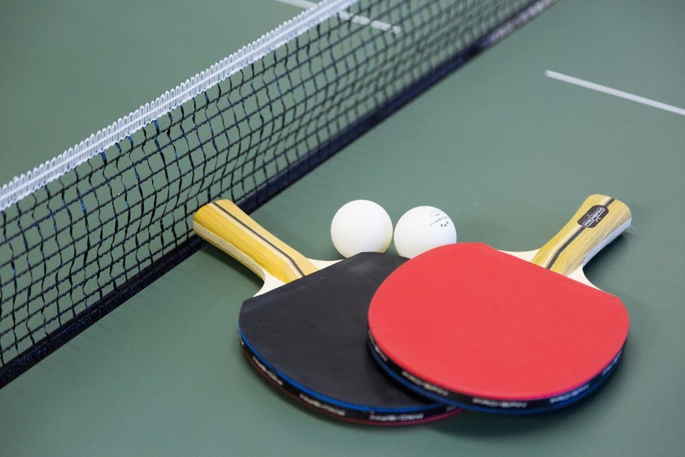 Indoor table tennis