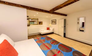 Hunky-Dory - Bedroom 5 has zip and link beds and an optional extra guest bed (charged)