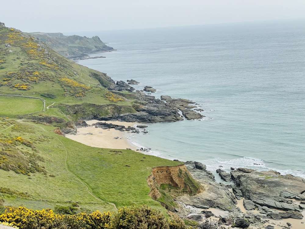 The Jurassic coastline in Devon