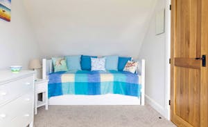 Single Bedroom - on the first floor with a trundle pull out bed this twin room is the ideal space for children 