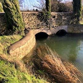 The bridge over the Thames The bridge over the Thames