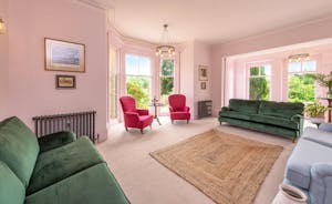 Wonham House - The Drawing Room is so restful and stylish