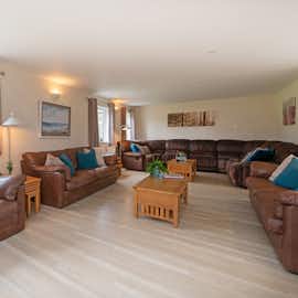 Holemoor Stables - Room for all to sit comfy in the open plan living space Holemoor Stables - Room for all to sit comfy in the open plan living space