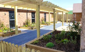 Quantock Barns - The accommodation is set around an attractive paved courtyard 