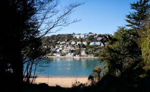 Looking back to Salcombe from the East Portlemouth side of the Estuary 