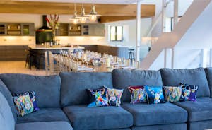 The Granary - Enormous comfy sofas to sink into, to curl up and relax...