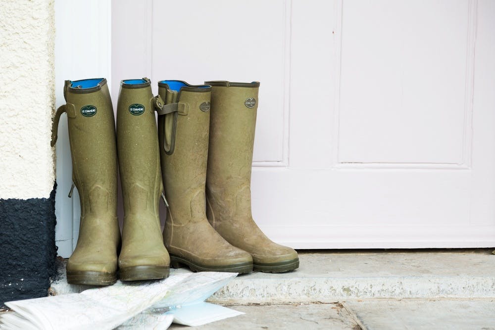 Wellington boots