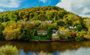 Picturesque Scenery from Wye Raids House Symonds Yat accommodation for large groups www.bhhl.co.uk