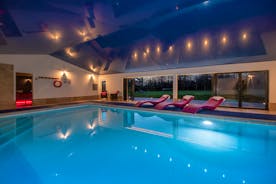 Ham Bottom - Large group holiday home in Somerset with a private indoor pool 