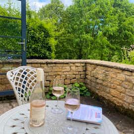 Private patio ideal for chilling out Private patio ideal for chilling out